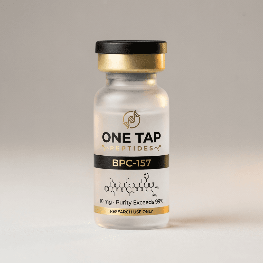 BPC-157 research vial render