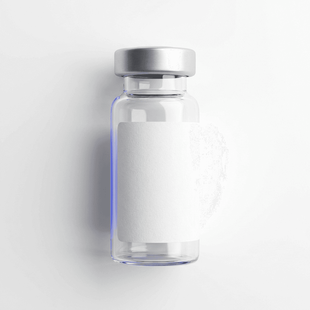 Tesamorelin research vial render